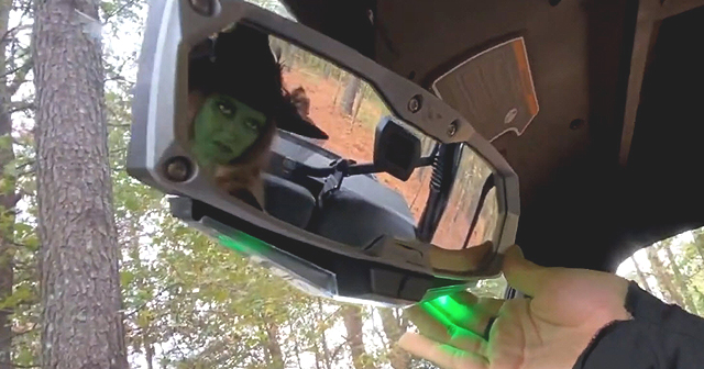 Seizmik Halloween Tease: Halo-LED Rearview Mirror
