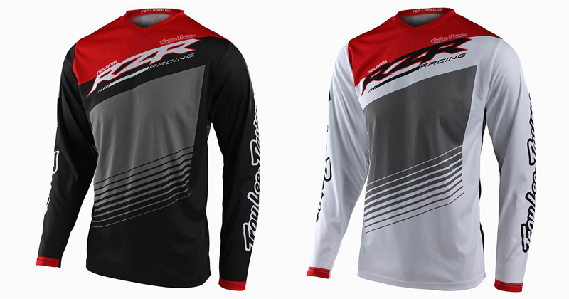 Troy Lee Designs TLD LS Long Sleeve Tee Shirt Polaris Rzr ATV MX Moto Charcoal 