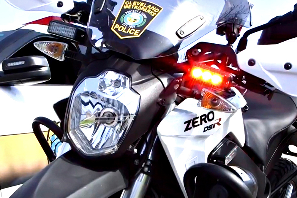FirstEnergy Donates Zero Motorcycle to Police Dept